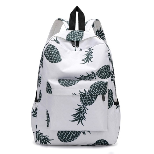 Fresh Style Women Backpacks cute  Pineapple Print