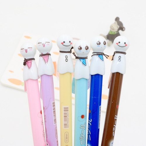 3 pcs / lot Cute Gel pen Black Neutral pen Kawaii