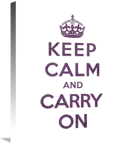 Global Gallery GCS-371976-2024-142 20 x 24 in. Keep Calm & Carry on - 