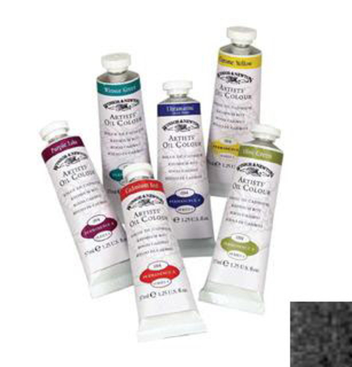 Winsor & Newton 1214386 37ml Artists Oil Color - Mars Black
