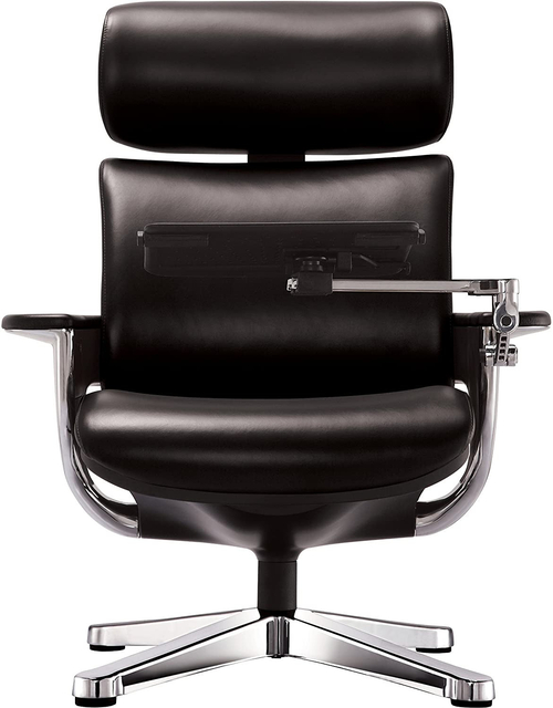 32.5inches x 32.3inches x 40.75inches Black Leather  Chair