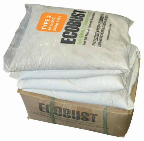 Ecobust 5006111 11 lbs Type 2 50F to 77F Expansive Demolition Agent - 