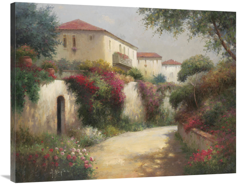Global Gallery GCS-131289-3040-142 30 x 40 in. Camminata Di Manttina A