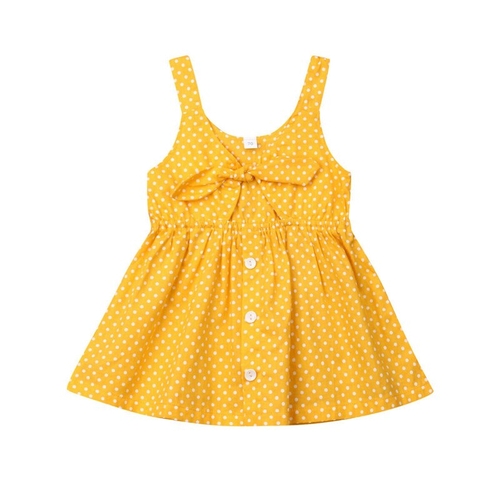 Toddler Kids Baby Girl Summer Dress Sleeveless
