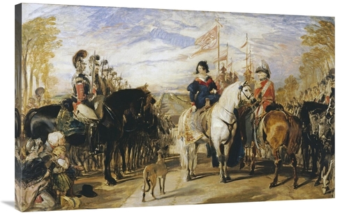 Global Gallery GCS-266721-40-142 40 in. Queen Victoria & the Duke of W