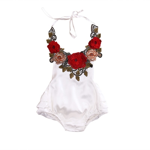 Newborn Baby Girls Clothes Tops Bodysuit Floral