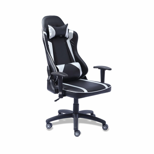 Dropship High Back Office Chair With Lifting Headrest, Adjustable