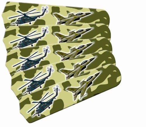 Ceiling Fan Designers 52SET-IMA-AMAF Freedom Camo Military 52 In. Ceil