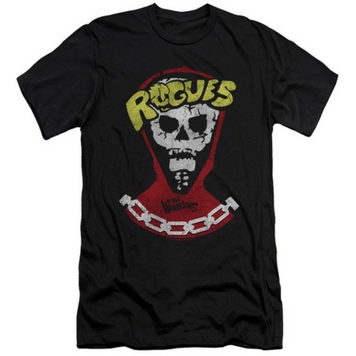 Trevco Warriors-The Rogues Short Sleeve Adult 30-1 Tee, Black - Me