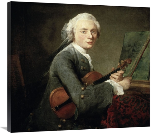 Global Gallery GCS-277084-36-142 36 in. Young Man with a Violin Art Pr