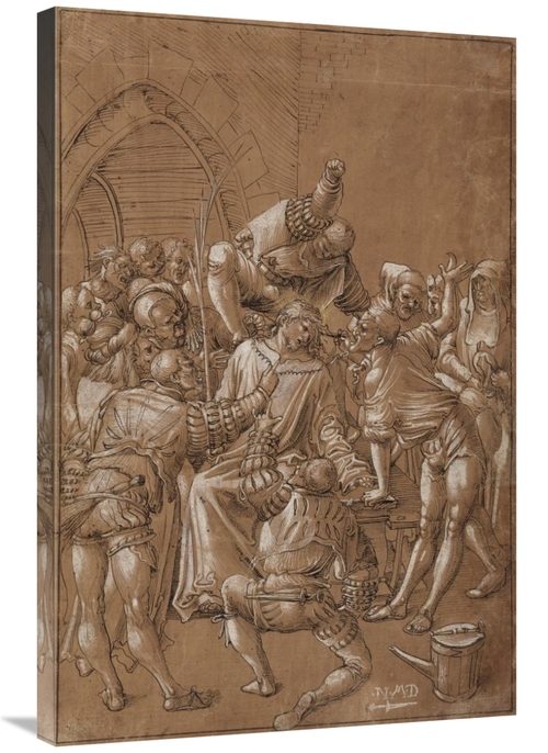 Global Gallery GCS-456104-2436-142 24 x 36 in. The Mocking of Christ A
