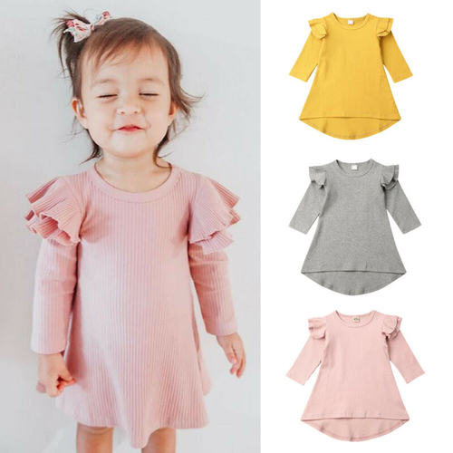 Toddler Infant Baby Girl Dress Sweater Clothes