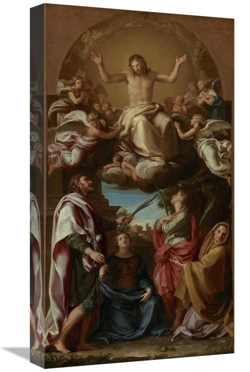 Global Gallery GCS-456781-22-142 22 in. Christ in Glory with Saints Ce