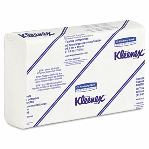 KIMBERLY-CLARK PROFESSIONAL* 04442 Kleenex Slim Fold Hand Towels- Whit