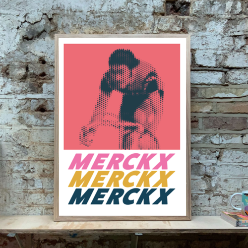 Eddy Merckx Art Print