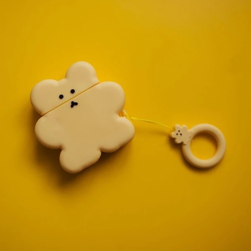 AirPods Cookie Bear Silicone Case Cover