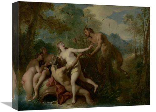 Global Gallery GCS-460053-1620-142 16 x 20 in. Pan & Syrinx Art Print 