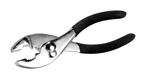 Performance Tool 2807857 6 in. Steel Slip Joint Pliers, Black