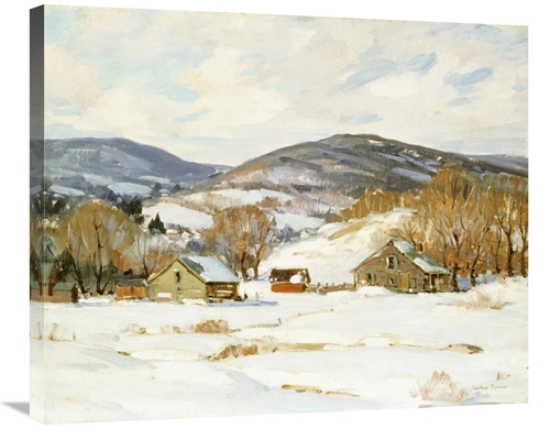 Global Gallery GCS-268571-30-142 30 in. Early Snow Art Print - George 