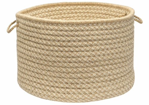 Colonial Mills HD33A018X018 Natural Wool Houndstooth - Tea 18 in. x 12