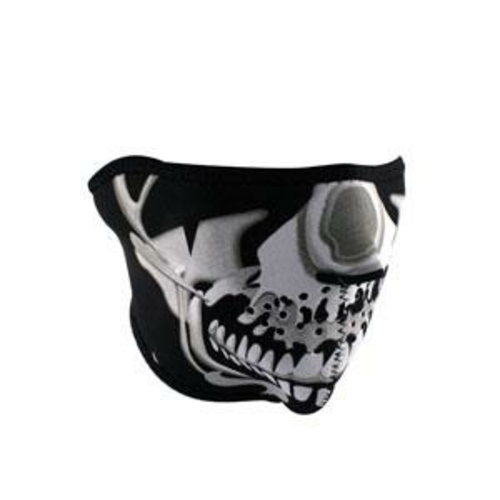 Balboa WNFM023H Neoprene half Face Mask  Chrome Skull