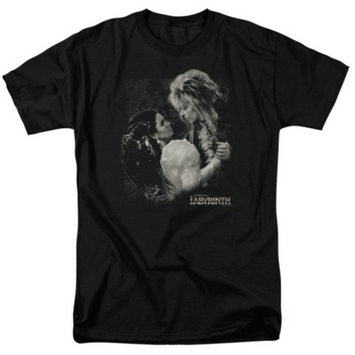Trevco Labyrinth-Dream Dance Short Sleeve Adult 18-1 Tee- Black - Medi