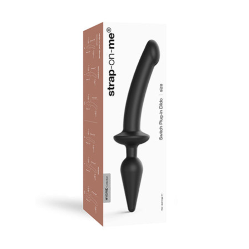 Strap-On-Me Hybrid Collection Switch Plug-In Dual-Ended Dildo & Plug