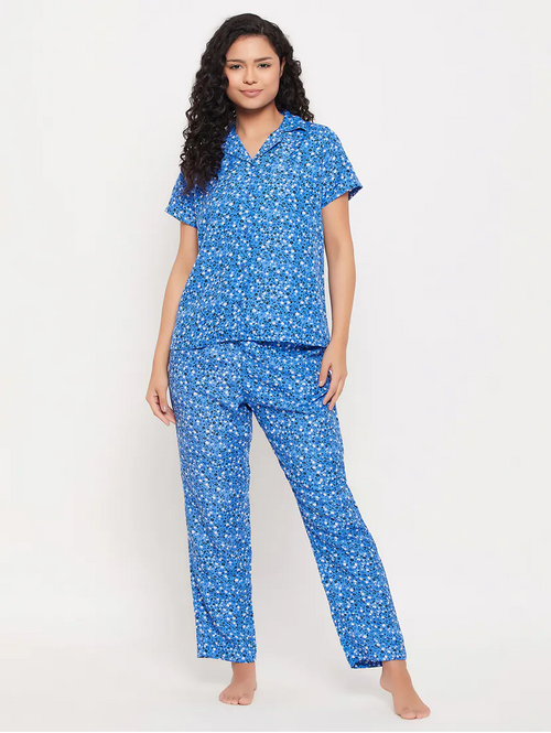 night suits in various  sizes and designs  LIGHT BLUE M