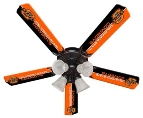 Ceiling Fan Designers 7995-OKS New NCAA OKLAHOMA STATE COWBOYS 52 in. 