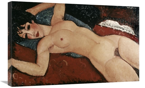 Global Gallery GCS-278599-30-142 30 in. Reclining Nude Art Print - Ame