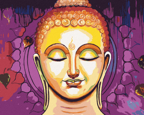 Paint by Numbers - MEDITATING BUDDHA