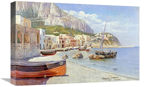 Global Gallery GCS-266633-22-142 22 in. Marina Grande, Capri Art P