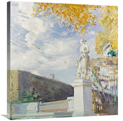 Global Gallery GCS-268080-30-142 30 in. A Statue of Venus in the Garde