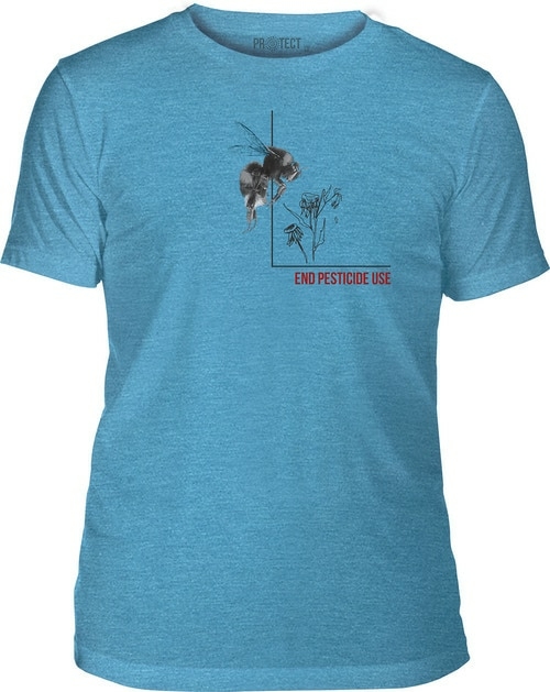 The Mountain 15557609153 Caribbean Blue Pesticide Bumble Bee Youth Cla