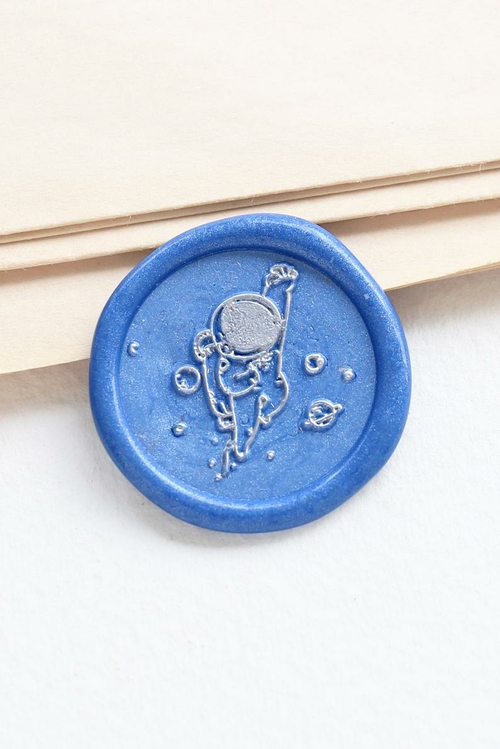 Astronaut Wax Seal Stamp /space man Wax seal Stamp kit /Custom Sealing