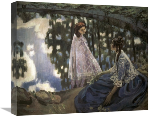 Global Gallery GCS-276782-22-142 22 in. Pond Art Print - Viktor E. Bor