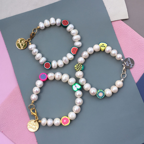 Pearl Fruit Bracelet - pick your own!