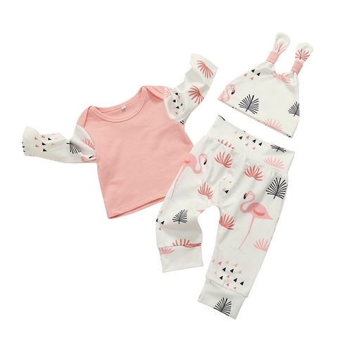 0 24M Newborn Baby Girls Boys Cotton Clothes Sets