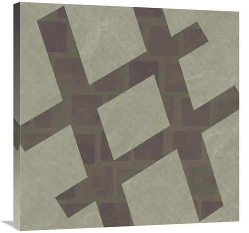 Global Gallery GCS-382236-3030-142 30 x 30 in. Type Collage - Hash Tag