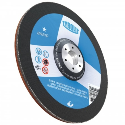 Diamond Products 34301966 Tyrolit Basic Depressed Center Wheel for Cut