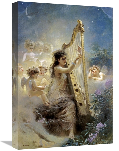 Global Gallery GCS-266819-22-142 22 in. The Food of Love Art Print - C