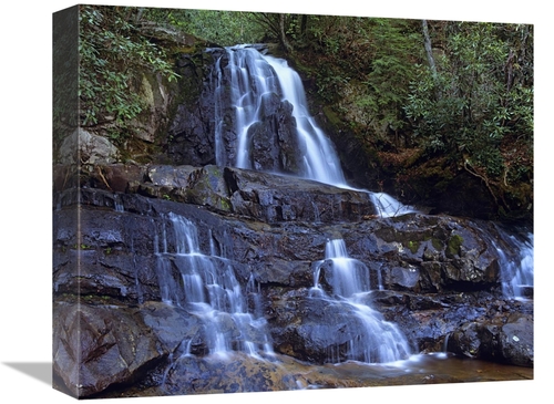 Global Gallery GCS-396827-16-142 16 in. Waterfall, Laurel Creek
