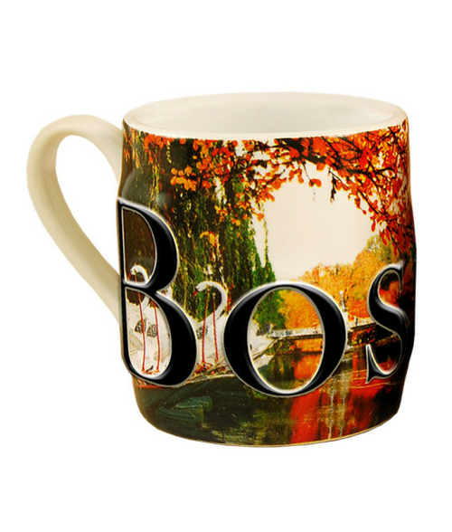 Americaware MMBOS02 Boston Full Color Relief Mini Mug