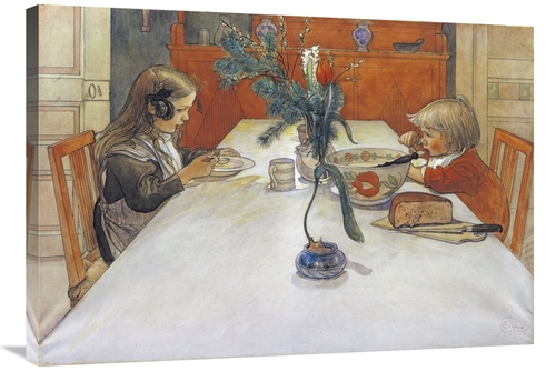 Global Gallery GCS-268225-36-142 36 in. The Evening Meal Art Print - C