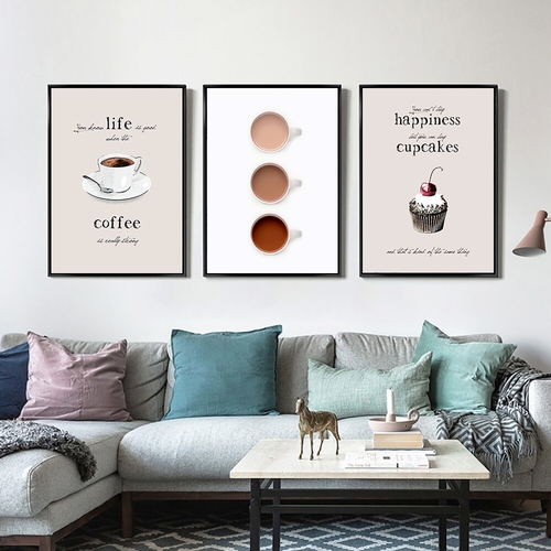 Decoracion Hogar Moderno Ktichen Poster Dessert