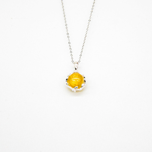 Gift Box - Aroma Necklace White Gold - Planet Jovian Gold (Golden