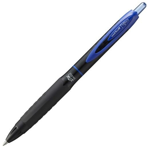 Liquid ink pen Uni-Ball Rollerball Signo UMN-207F Blue 0,4 mm (12