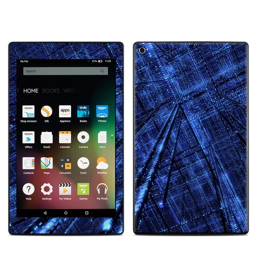 DecalGirl AKHD8-GRID Amazon Kindle Fire HD8 2015 Skin - Grid