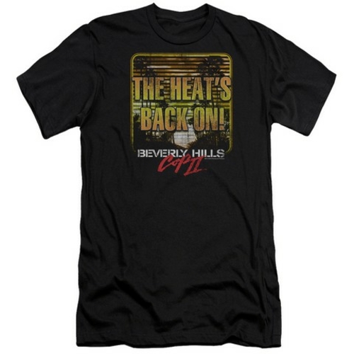 Trevco Bhc Iii-The Heats Back On Short Sleeve Adult 30-1 Tee, Blac