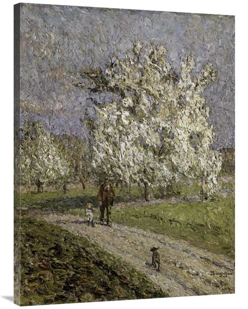 Global Gallery GCS-281740-40-142 40 in. Le Grand Poirier En Fleurs Art